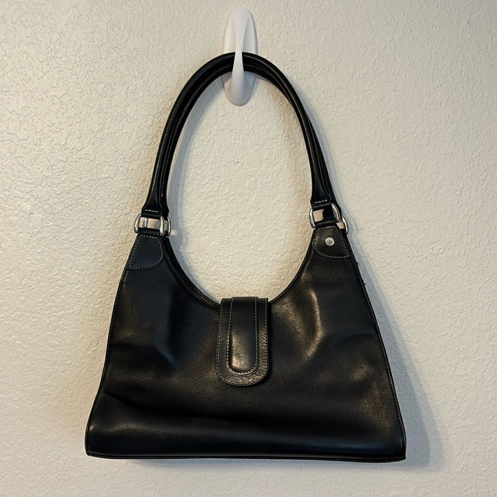 Mercedes Benz Collection Leather Shoulder Bag